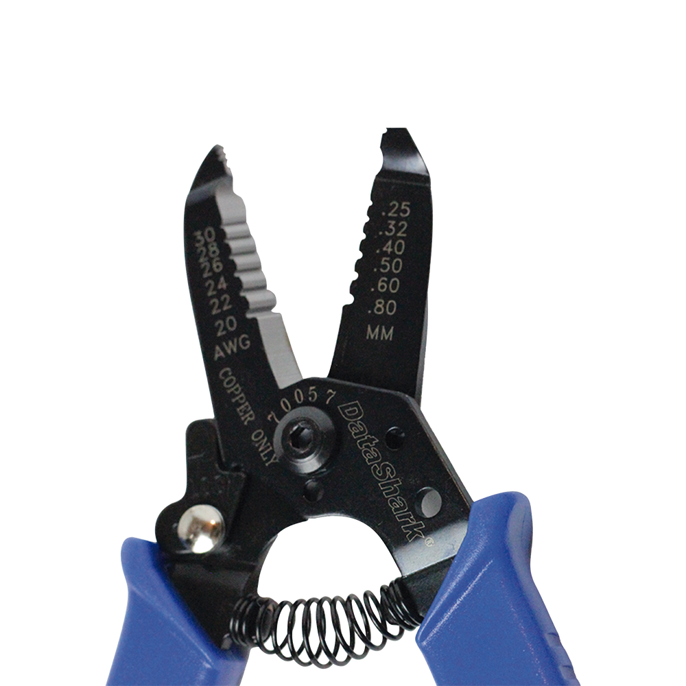 Precision pliers for stripping 30-20 AWG wire