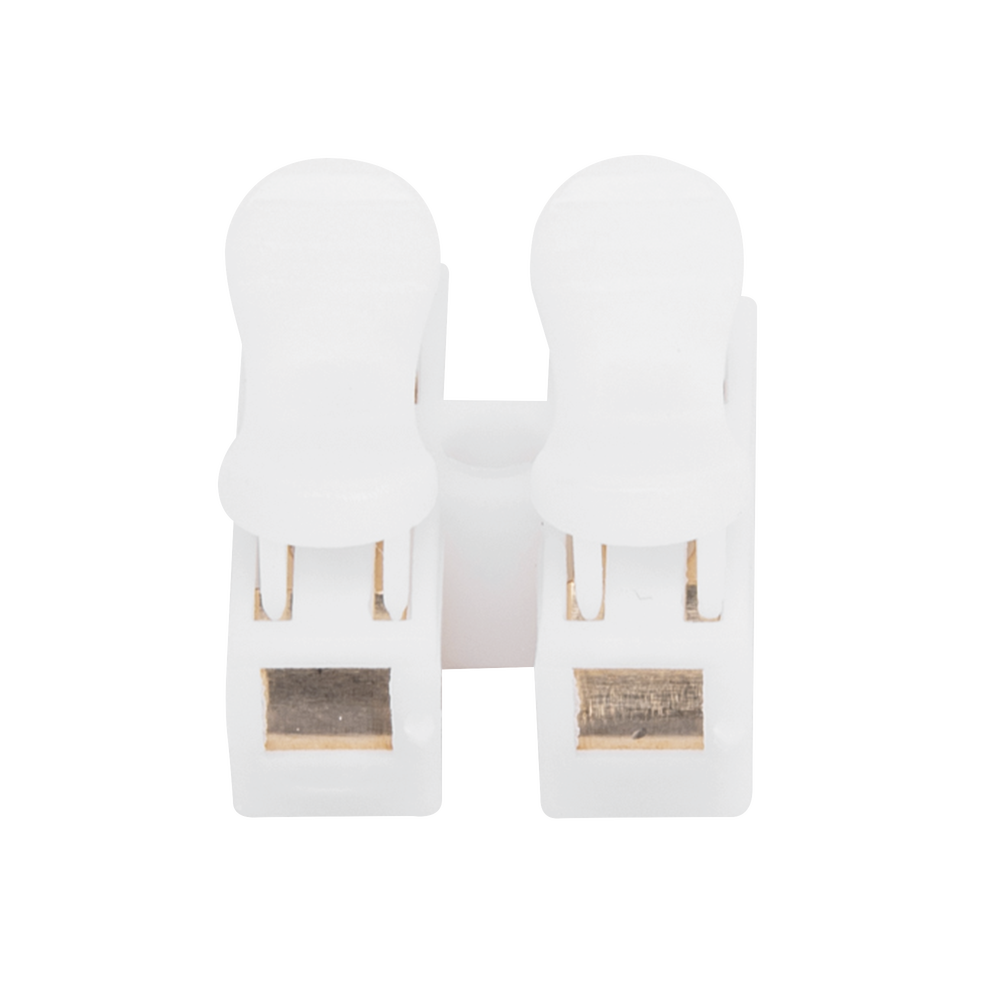 Conector tipo PUSH de 2 Contactos / Para una Conexión Rápida / Puentes de Cables