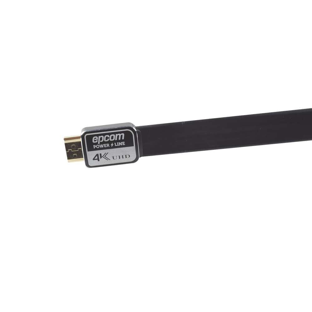 Cable HDMI versión 2.0 plano de 3m ( 9.8 ft ) optimizado para resolución 4K ULTRA HD