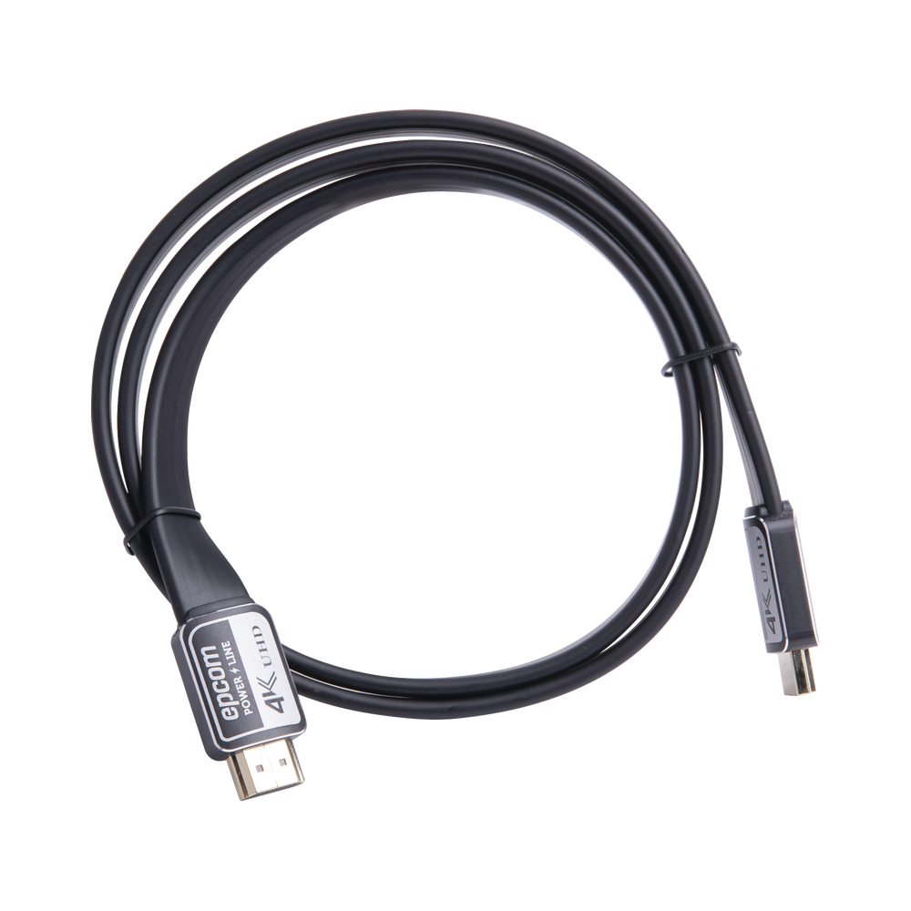 Cable HDMI versión 2.0 plano de 5m (16.4 ft) optimizado para resolución 4K ULTRA HD