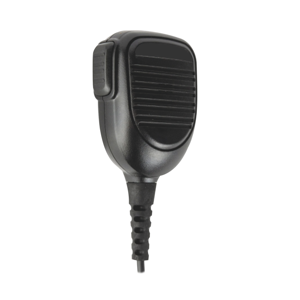 Mobile radio microphone with round connector for Motorola DGM4100, DGM6100 radios