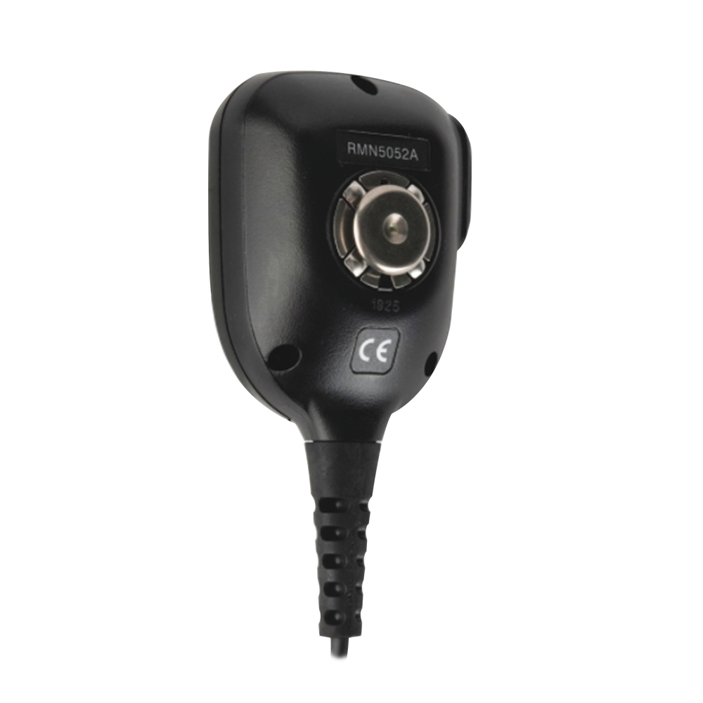 Mobile radio microphone with round connector for Motorola DGM4100, DGM6100 radios