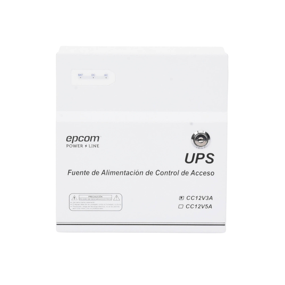 Professional Power Supply with 1 Output 11-15 Vdc / 3 Ampere / Built-in Timer / Supports Backup Battery (Not Included) / Input Voltage: 96 - 264 Vac