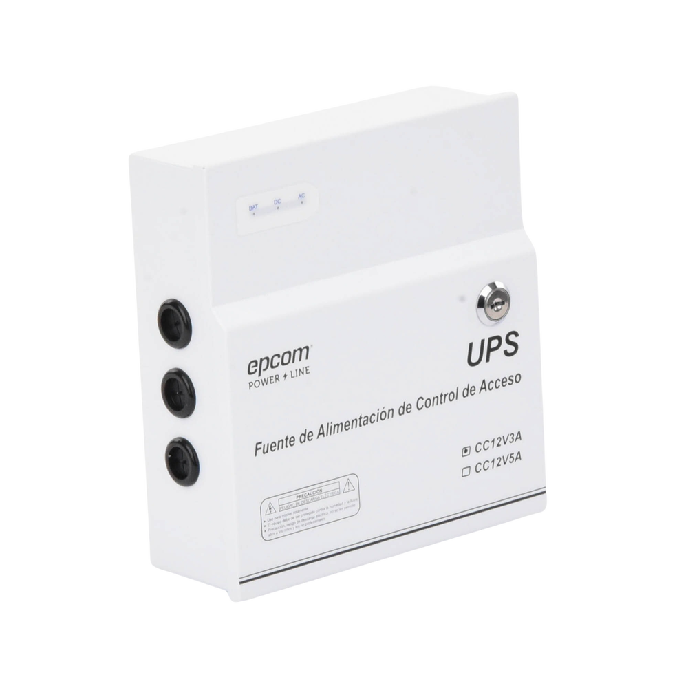 Professional Power Supply with 1 Output 11-15 Vdc / 3 Ampere / Built-in Timer / Supports Backup Battery (Not Included) / Input Voltage: 96 - 264 Vac