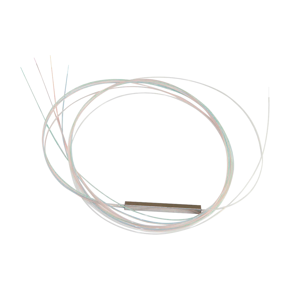 Splitter (Divisor Óptico) tipo PLC, de 1x4, para fusión (sin conectores)