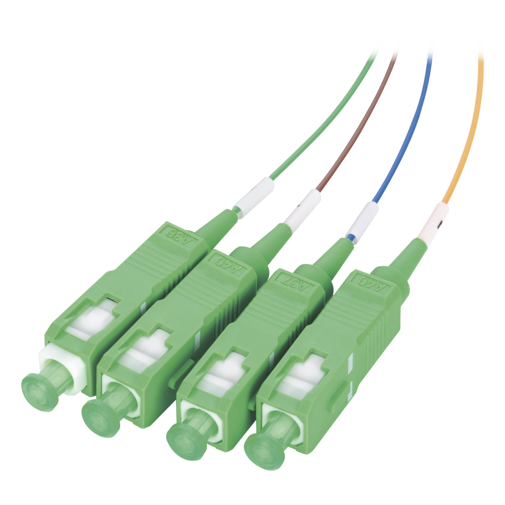 PLC type splitter, 1x4, SC/APC output connectors