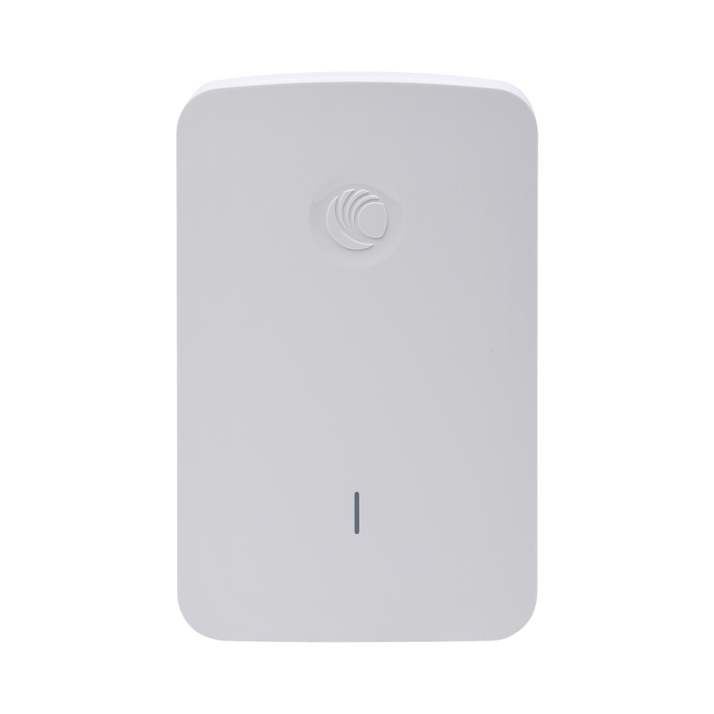 Access Point WiFi cnPilot e430H Indoor Wall Plate, doble banda, Wave 2, antena beamforming, 4 puertos de salida (1x PoE Gigabit y 3x Ethernet Gigabit)