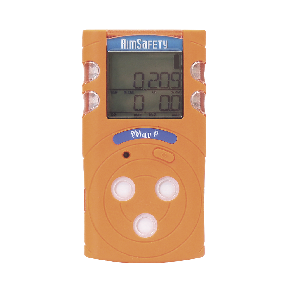 Personal Multi-Gas Monitor | With Pelistor Sensor Detects 4 Gases (O2/H2S/CO/LEL)