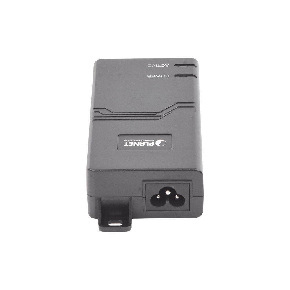 Inyector PoE IEEE 802.3at, Puertos Gigabit, Hasta 30 W de Salida PoE (Mid-span)
