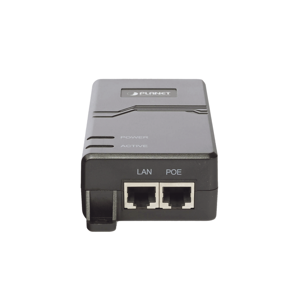 60W Ultra PoE Injector 4-pair UTP, 802.3af/at compatible Gigabit 10/100/1000 Mbps