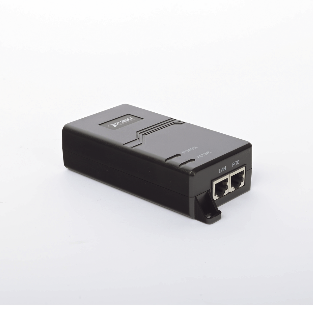 60W Ultra PoE Injector 4-pair UTP, 802.3af/at compatible Gigabit 10/100/1000 Mbps
