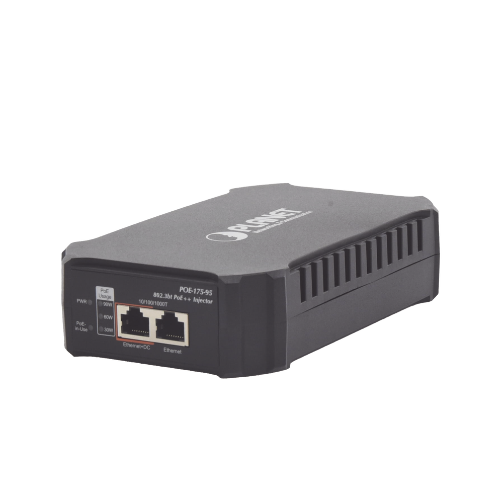Inyector PoE 802.3bt 95 Watts Gigabit c/Fuente Interna