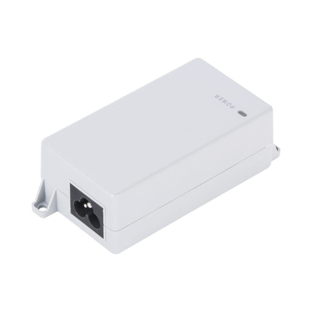 Gigabit Passive PoE wall injector for C5x, C5c, from Mimosa, output voltage 24Vdc.