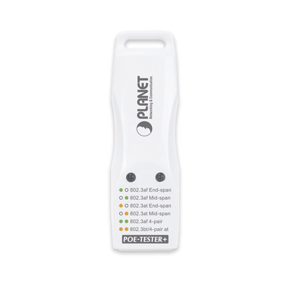 Compact Power over Ethernet Tester