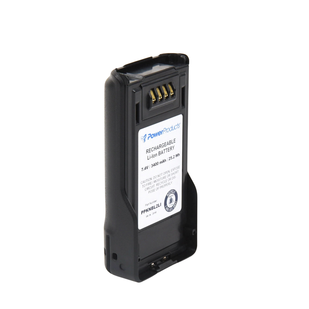 Li-Ion battery 3400 mahA for Kenwood NX5000 series radios (IP67)