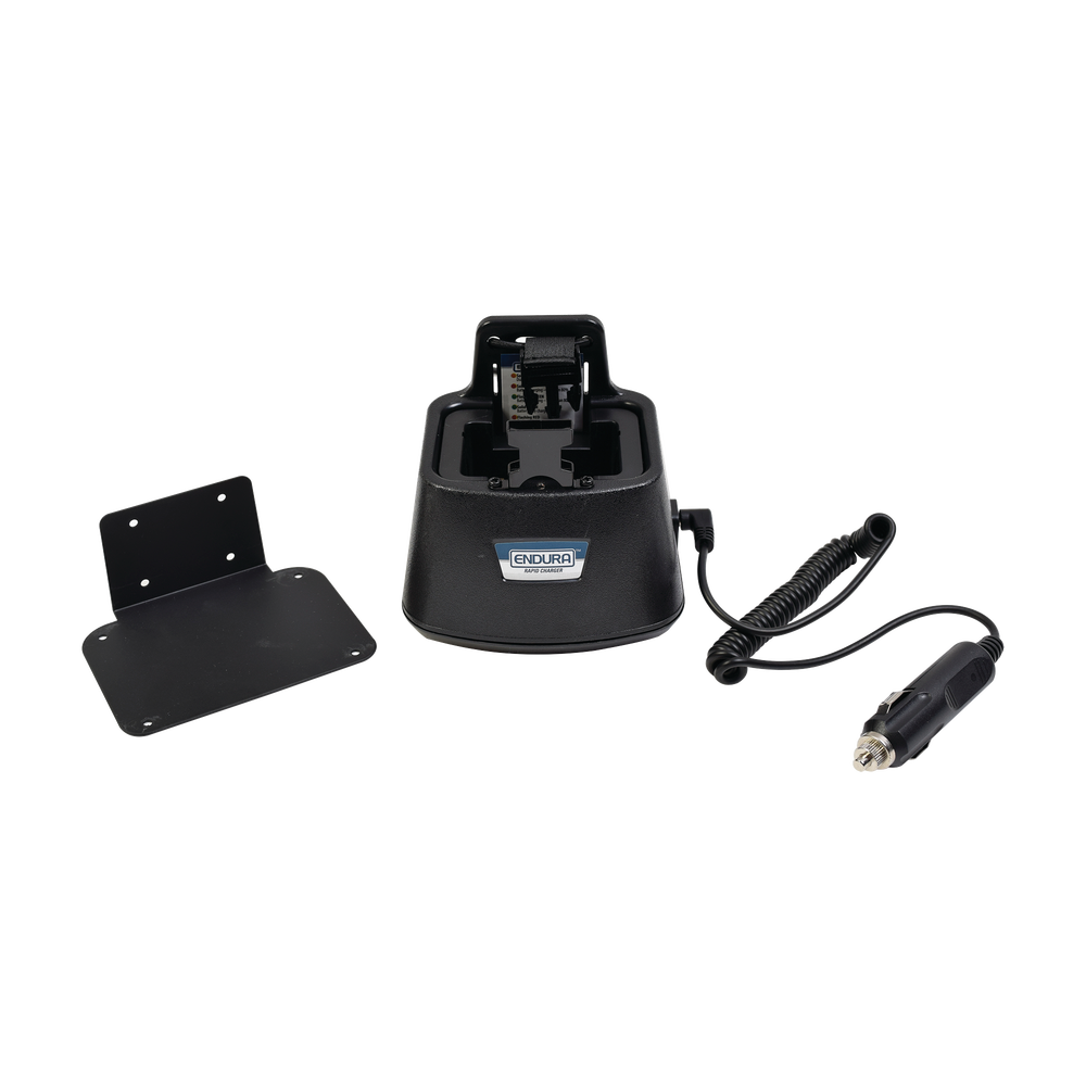 ENDURA Vehicle Charger for Motorola EP-450/ DEP-450, CP150/ 200 radios, NTN-4497 Li-Ion battery