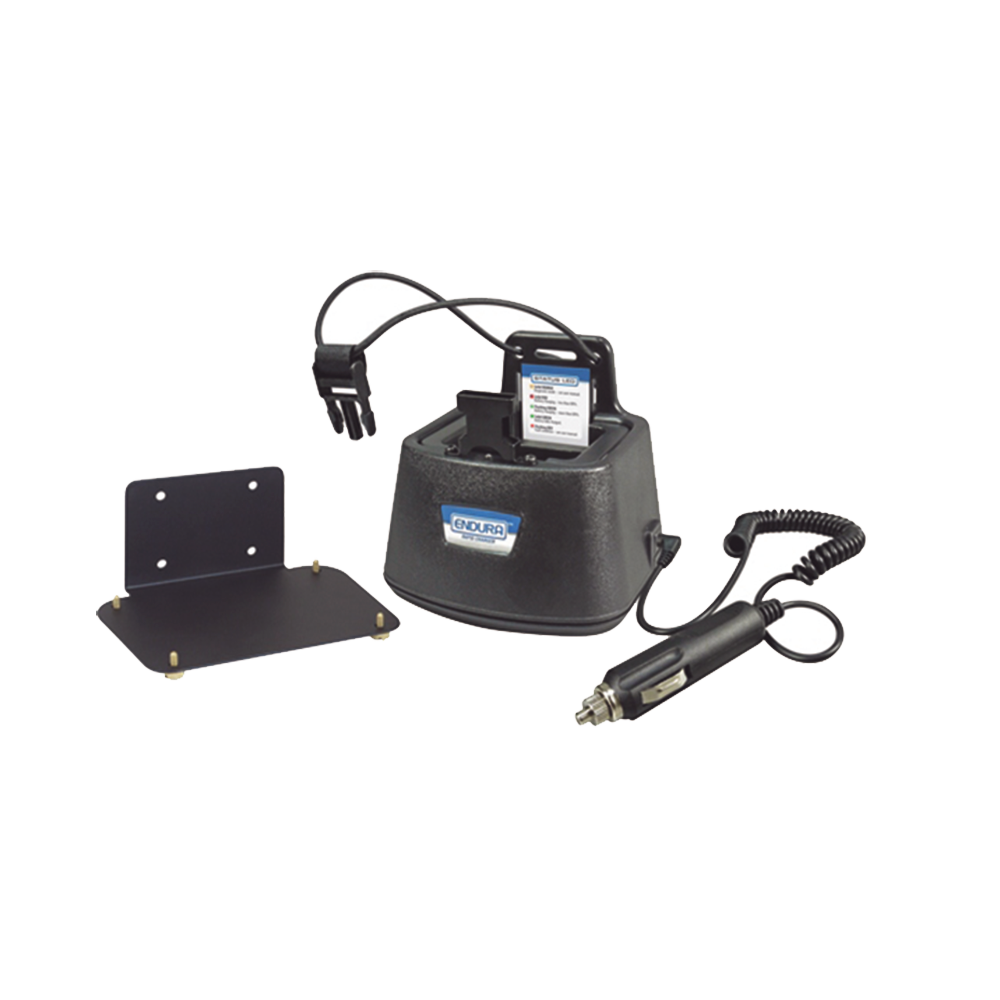 Cargador vehicular ENDURA para radios Kenwood, TK190, TK260, TK260G, TK270, TK272, TK280, TK290, TK360, TK360G, TK370, TK370G, TK380, TK390, TK480, TK490, TK2100, TK3100, TK3101, TK5400