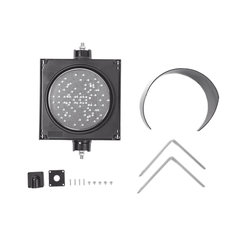 Simple Traffic Light / Stop and Go Indicator / Diameter 20 cm.