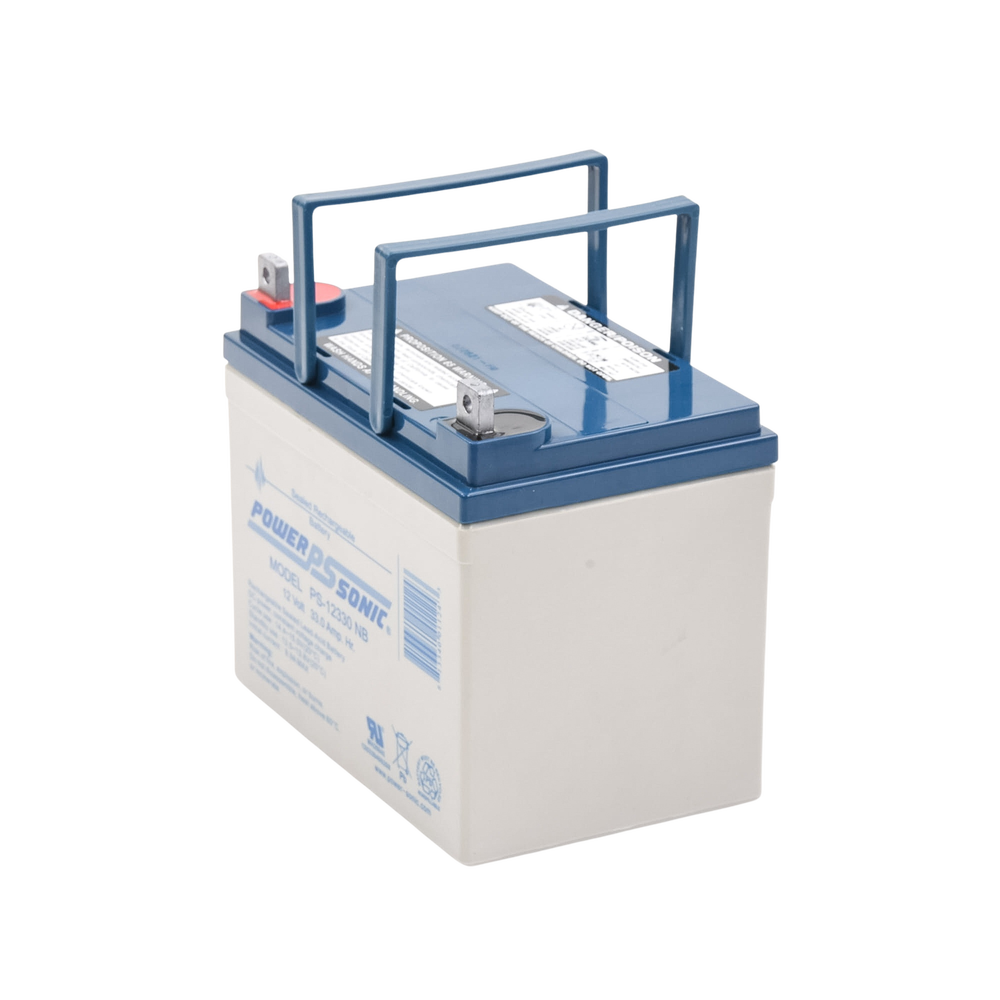 12V 33AH UL Listed Backup Battery, Ideal for Fire Detection, Access Control, Intrusion and Video Surveillance Systems