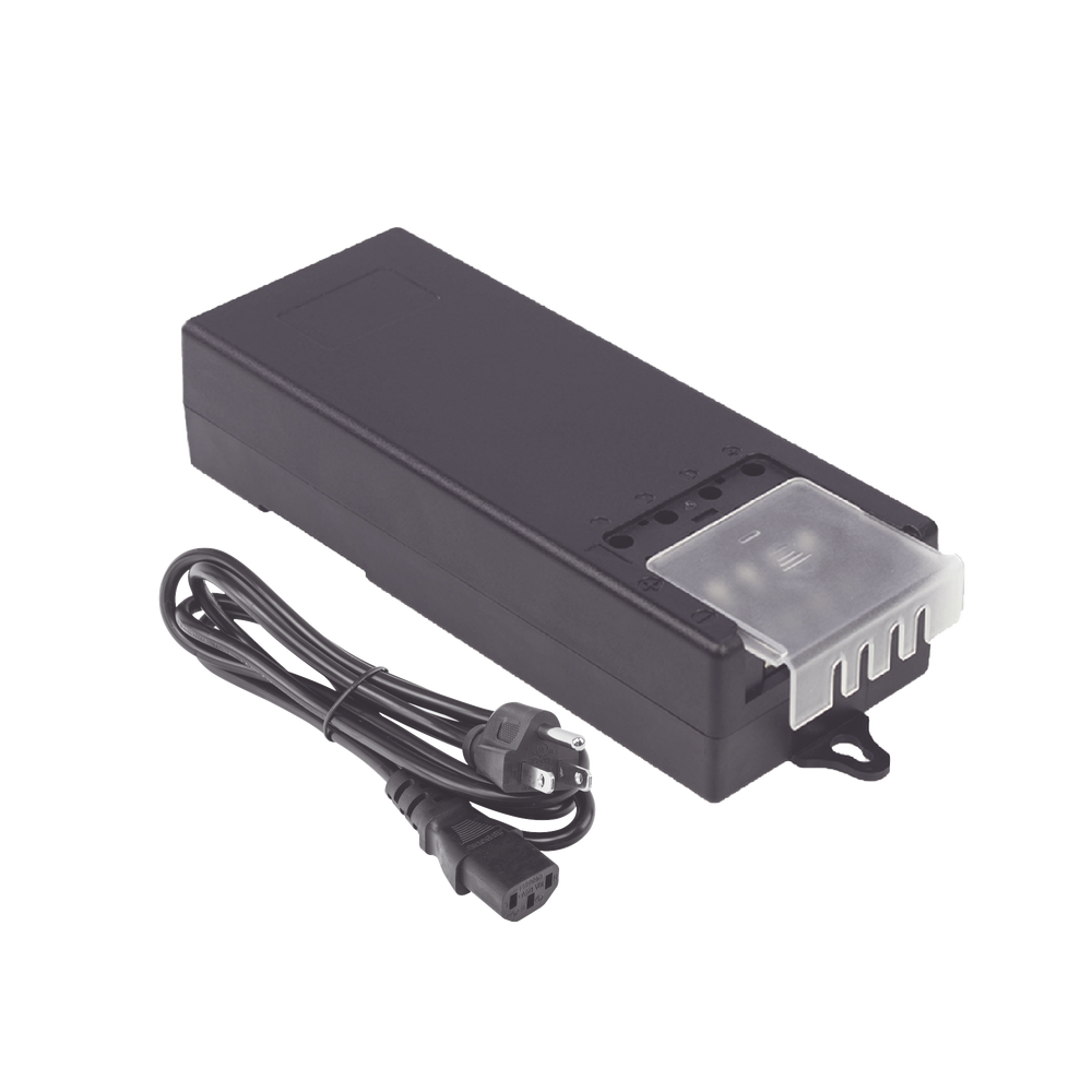 Fuente de Alimentación de 12 Vcd @ 5A / 4 Cámaras / FILTRO DE RUIDO ESPECIAL PARA CAMARAS 4K / Fusible Reseteable Inter Construido PTC / Protección Contra Sobre-Tensiones y Contra Cortocircuito / Recomendado para cámaras 4K.