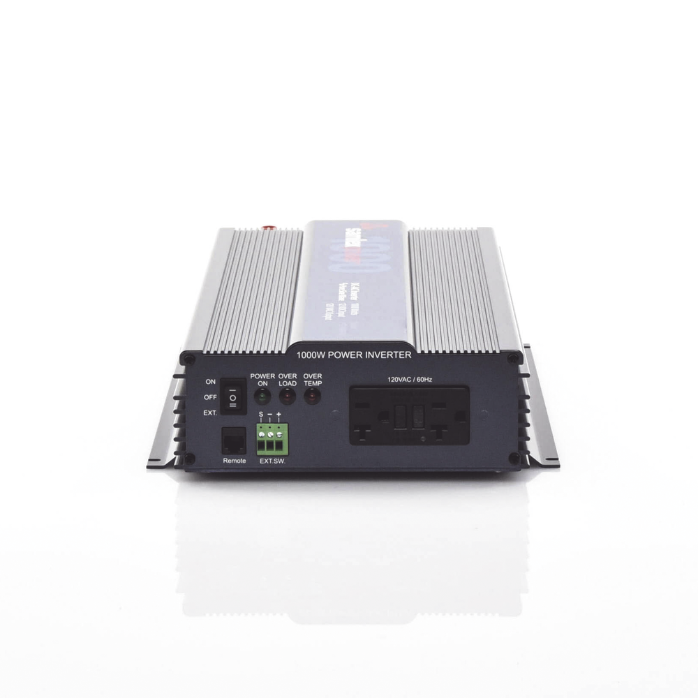 Pure Wave Power Inverter 1000 W / 12 Vdc / 120 VAC output / Heavy Duty