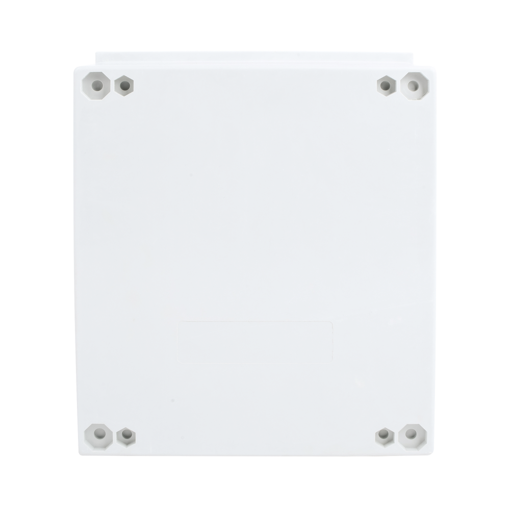 Gabinete de Poliéster IP65 Uso en Intemperie (250 x 300 x 140 mm) con Placa Trasera Interior (Incluye Chapa y Llave).