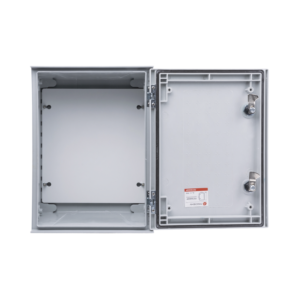 IP65 Polyester Cabinet for Outdoor Use (300 x 400 x 200 mm) with Internal Back Plate (Includes Key and Plate).