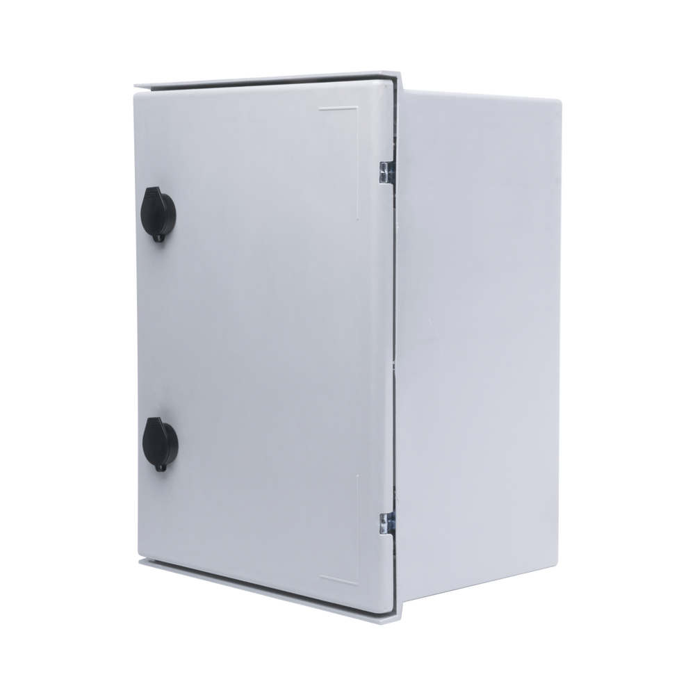 IP65 Polyester Cabinet for Outdoor Use (300 x 400 x 200 mm) with Internal Back Plate (Includes Key and Plate).