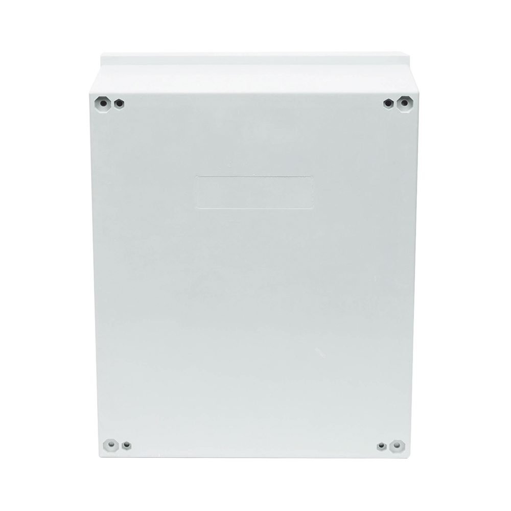 IP65 Polyester Enclosure for Outdoor Use (400 x 500 x 200 mm) with Internal Back Plate (Includes Key and Plate).