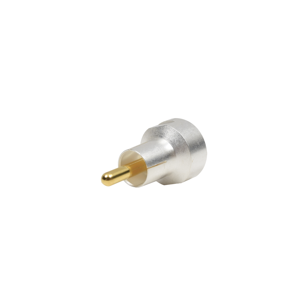 Adaptador UNIDAPT Hembra a RCA Macho. Plata / Oro / Teflón.