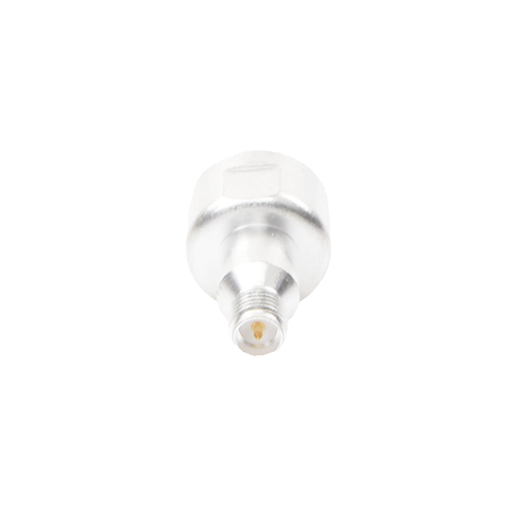 Adaptador UNIDAPT Hembra a SMA Hembra Inverso. Plata / Oro / Teflón.