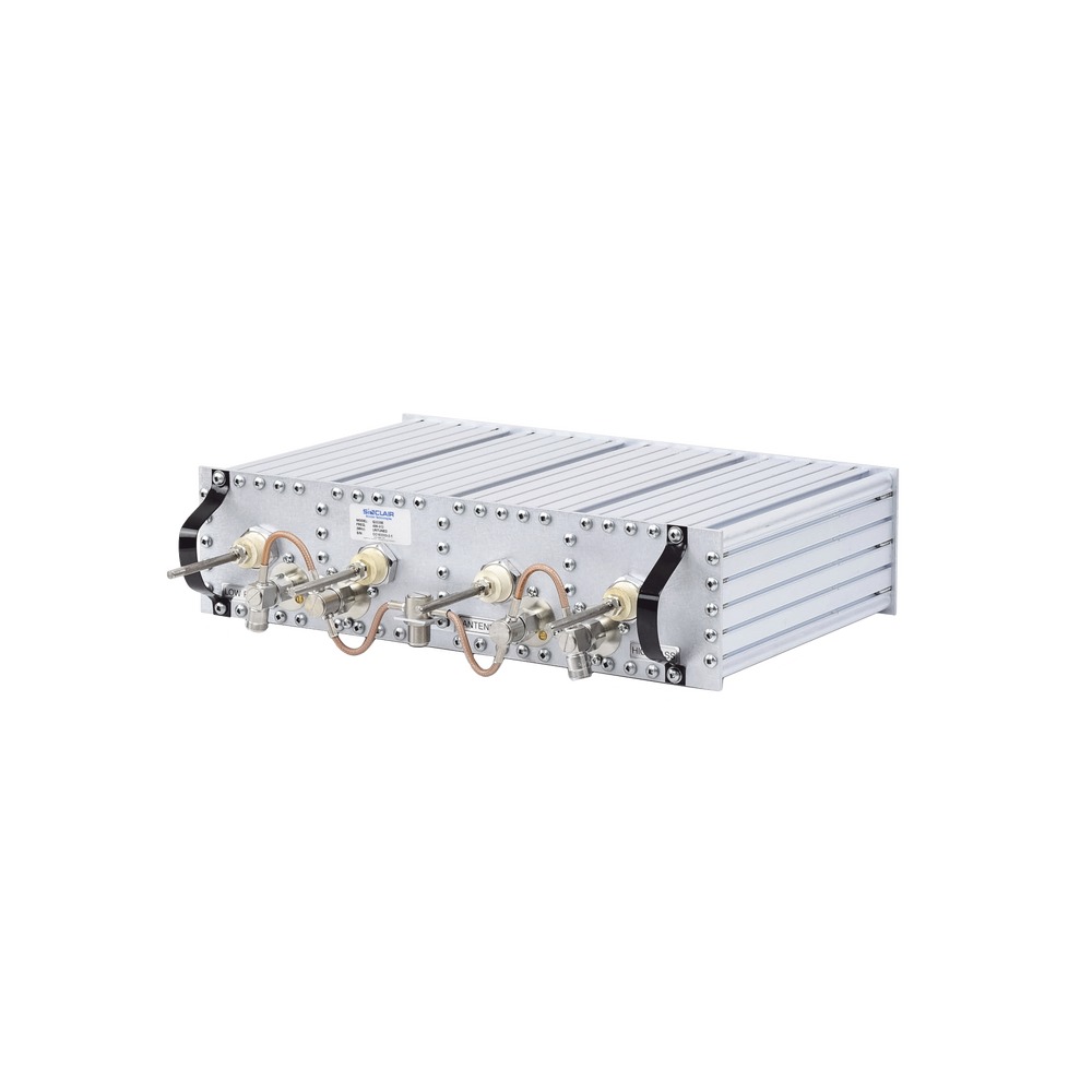 Duplexer Pasa Banda-Rechazo de Banda, 406-512 MHz, 4 Cav. de 4" por lado, 5 MHz, 350 Watt, N Hem.