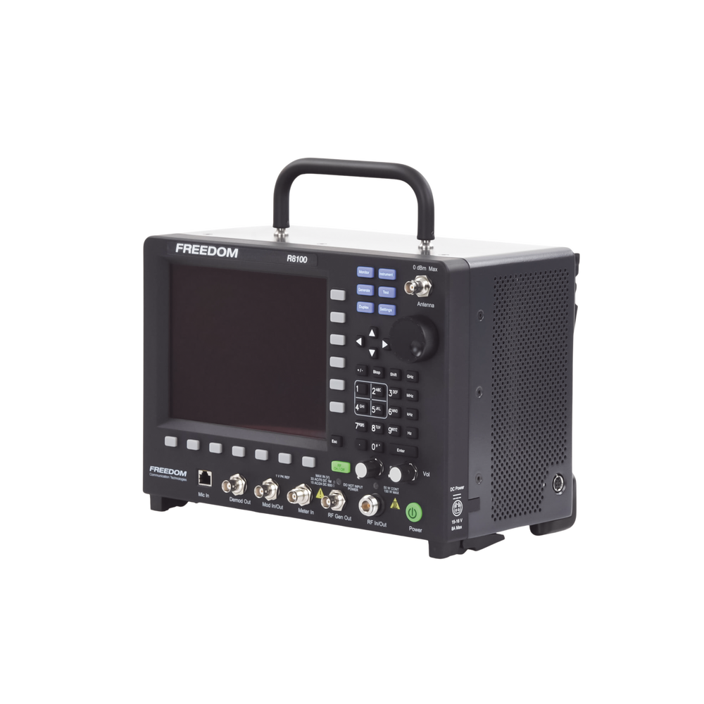 Professional Analyzer for Ultra Portable Radio Communication Systems, 250 kHz-1 GHz.