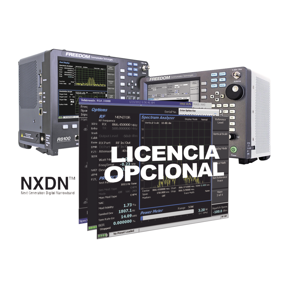 Opción de Software para Sistemas Troncales con Protocolo NXDN "Tipo C" en R8000 /R8100.