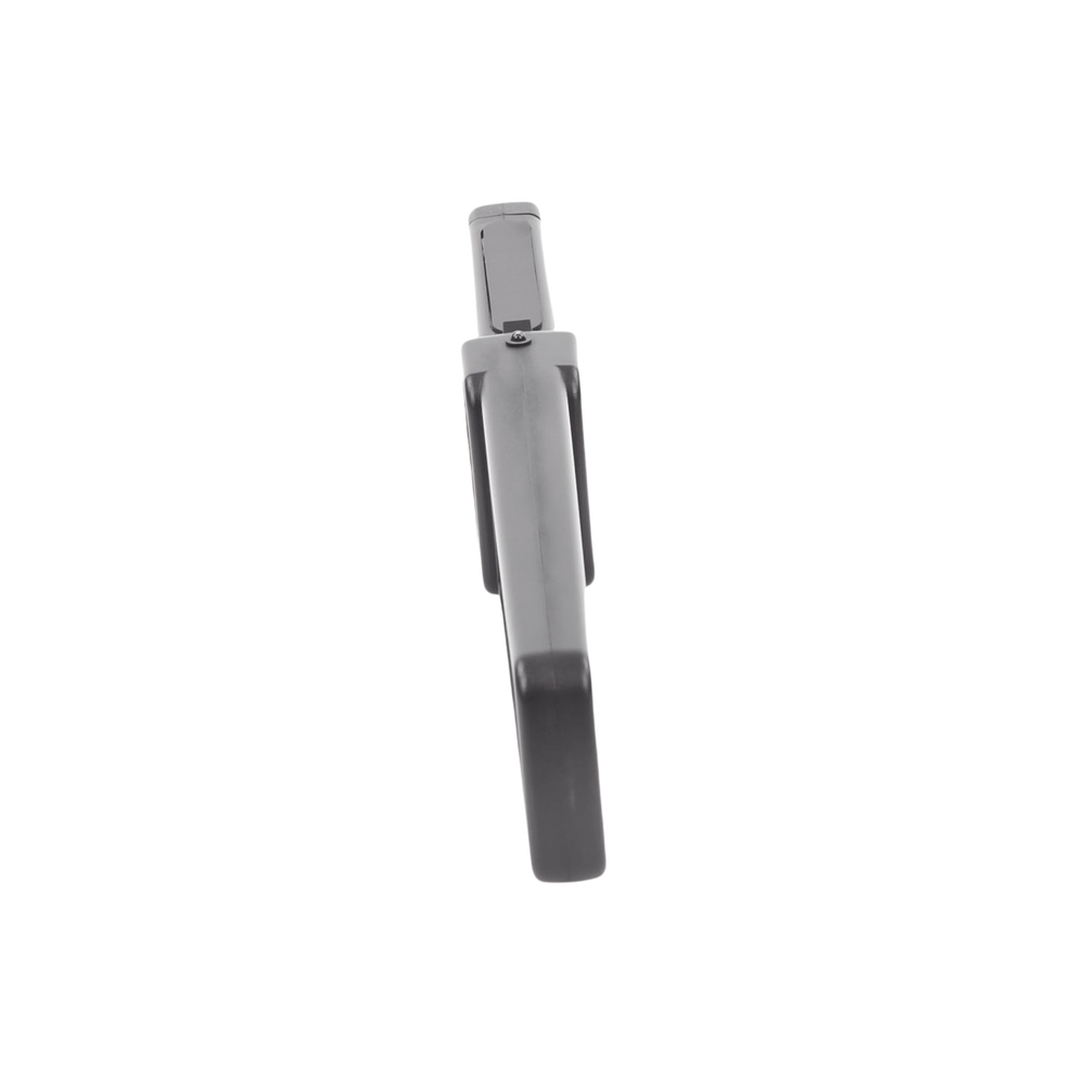 Portable metal detection equipment for quiet areas, has built-in vibrator