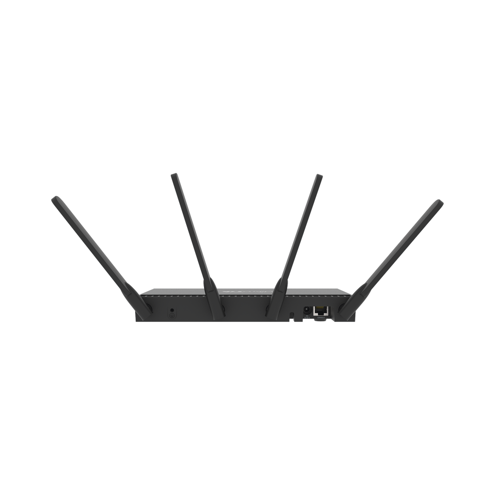 Router with 4x4 MU-MIMO Wi-Fi, up to 2 watts of power, 3 dBi antennas, 10 Gigabit ports, 1 SFP+ port