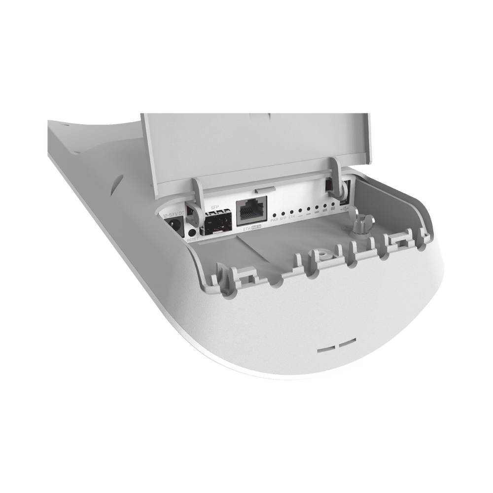 (mANTBox 52 15s) 2.4/5 GHz dual-band base station with a powerful built-in sector antenna