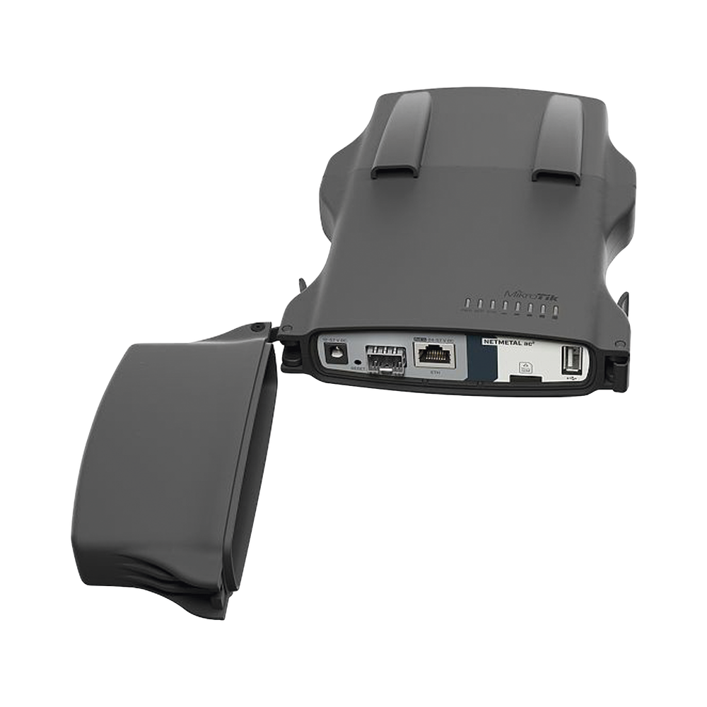 (NetMetal ac²) Punto de Acceso Conectorizado, Doble Banda Simultanea en 2.4 y 5 GHz, Hasta 1167 Mbps y 1000 mW de Potencia