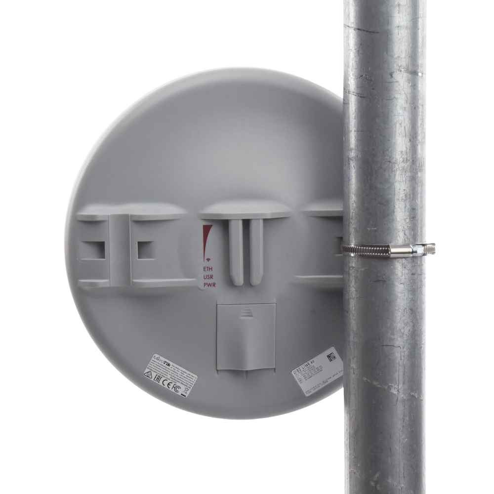(DISC Lite5 ac) CPE y PtP en 5GHz 802.11 a/n/ac con Antena Integrada de 21dBi.