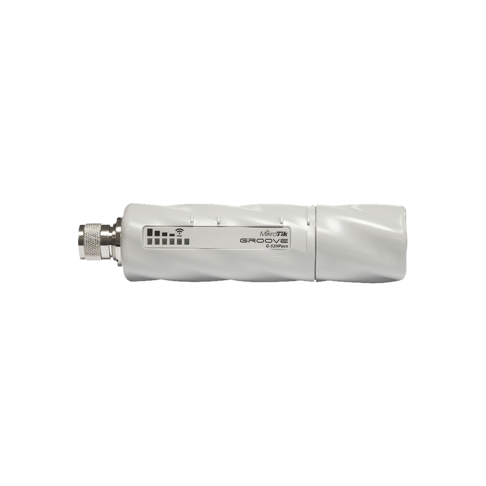(GrooveA 52 ac) Punto de Acceso y CPE en 2.4 o 5 GHz 802.11 a/b/g/n/ac conectorizado, "Incluye Antena Omnidireccional"