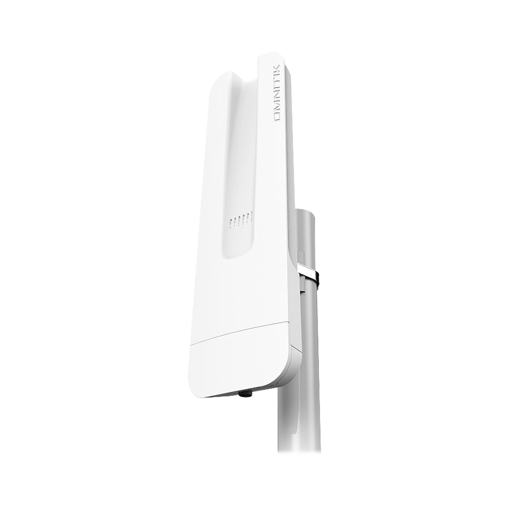 (OmniTIK 5 PoE ac) 5GHz 802.11a/n/ac Omnidirectional Access Point. Now with 4 PoE Ports with af/at Output.