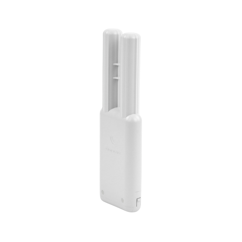 (OmniTIK 5 PoE) 5GHz 802.11 a/n Omnidirectional Access Point, Integrated 7.5 dBi Antennas, Includes 5 Fast Ethernet Ports, 4 Ports with PoE Output
