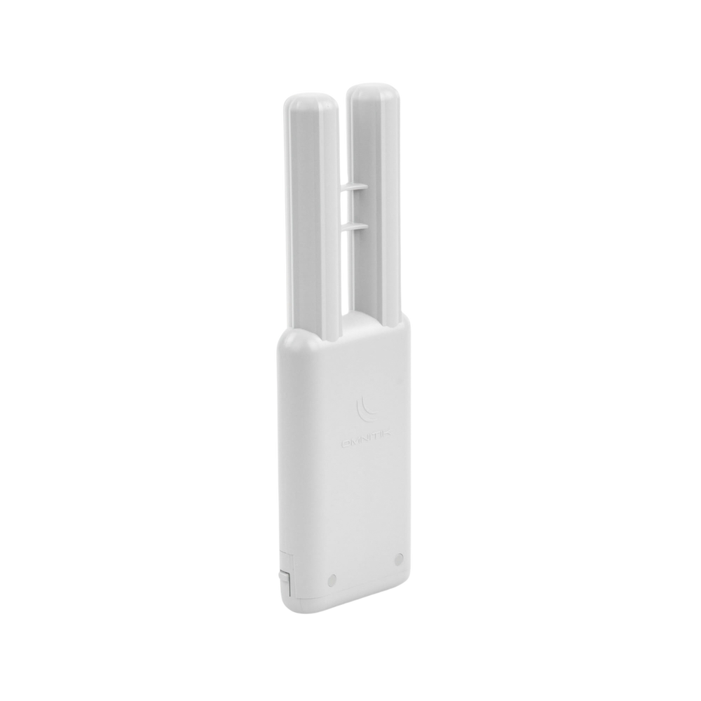 (OmniTIK 5 PoE) 5GHz 802.11 a/n Omnidirectional Access Point, Integrated 7.5 dBi Antennas, Includes 5 Fast Ethernet Ports, 4 Ports with PoE Output