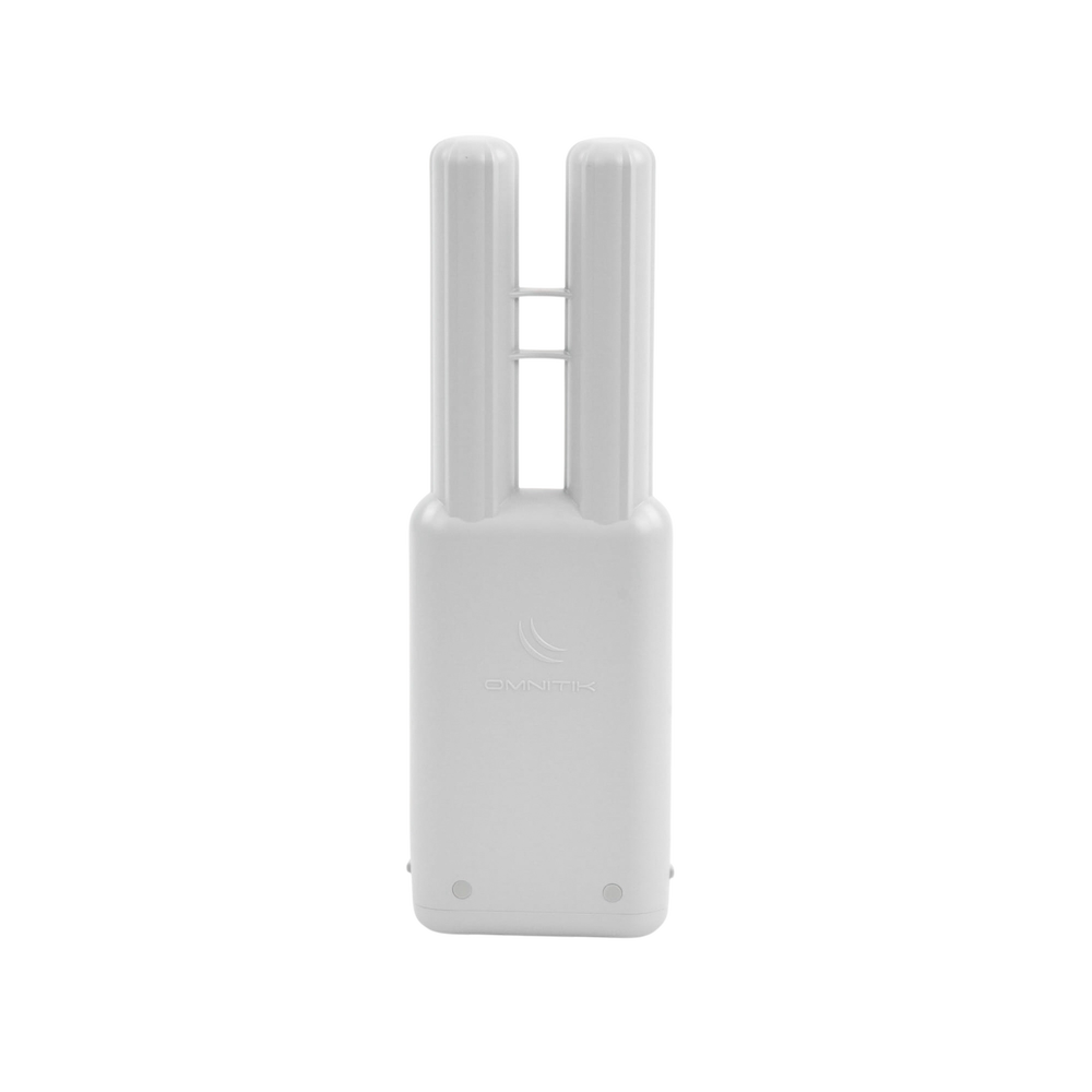 (OmniTIK 5 PoE) 5GHz 802.11 a/n Omnidirectional Access Point, Integrated 7.5 dBi Antennas, Includes 5 Fast Ethernet Ports, 4 Ports with PoE Output