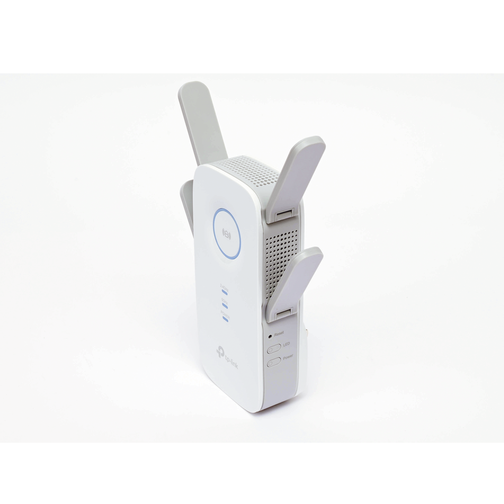 AC WiFi Repeater/Extender, 2600 Mbps, dual band 2.4 GHz and 5 GHz, with 1 10/100/1000 Mbps port, 4 external antennas