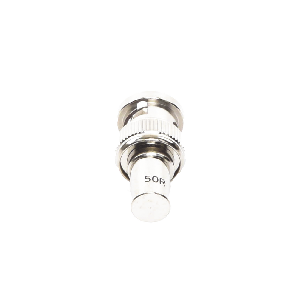 50 Ohm Resistive Load in BNC Male, 1/2 Watt, CD-1.5 GHz.