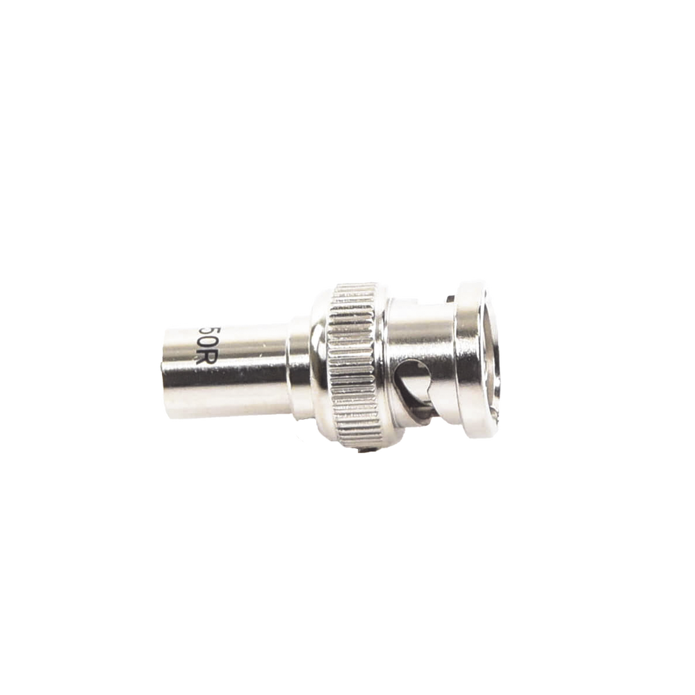 50 Ohm Resistive Load in BNC Male, 1/2 Watt, CD-1.5 GHz.