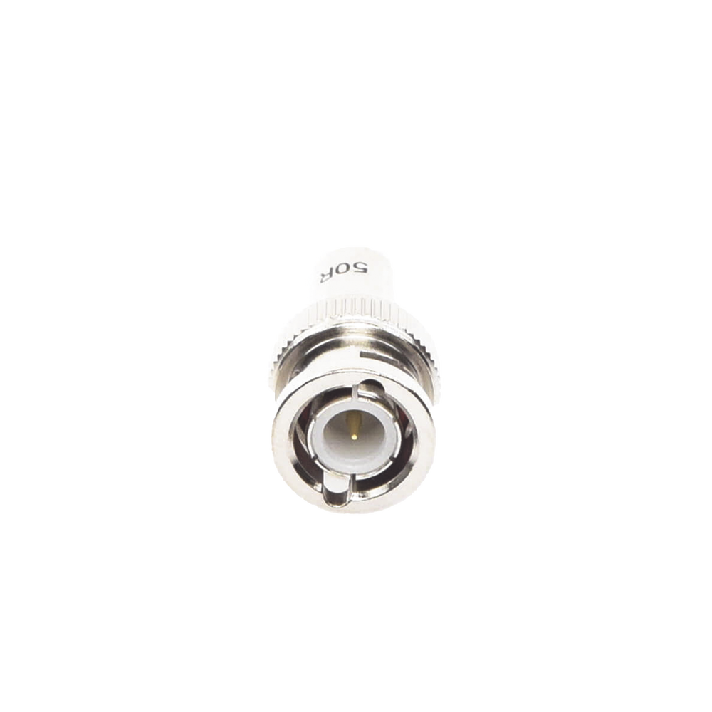 50 Ohm Resistive Load in BNC Male, 1/2 Watt, CD-1.5 GHz.