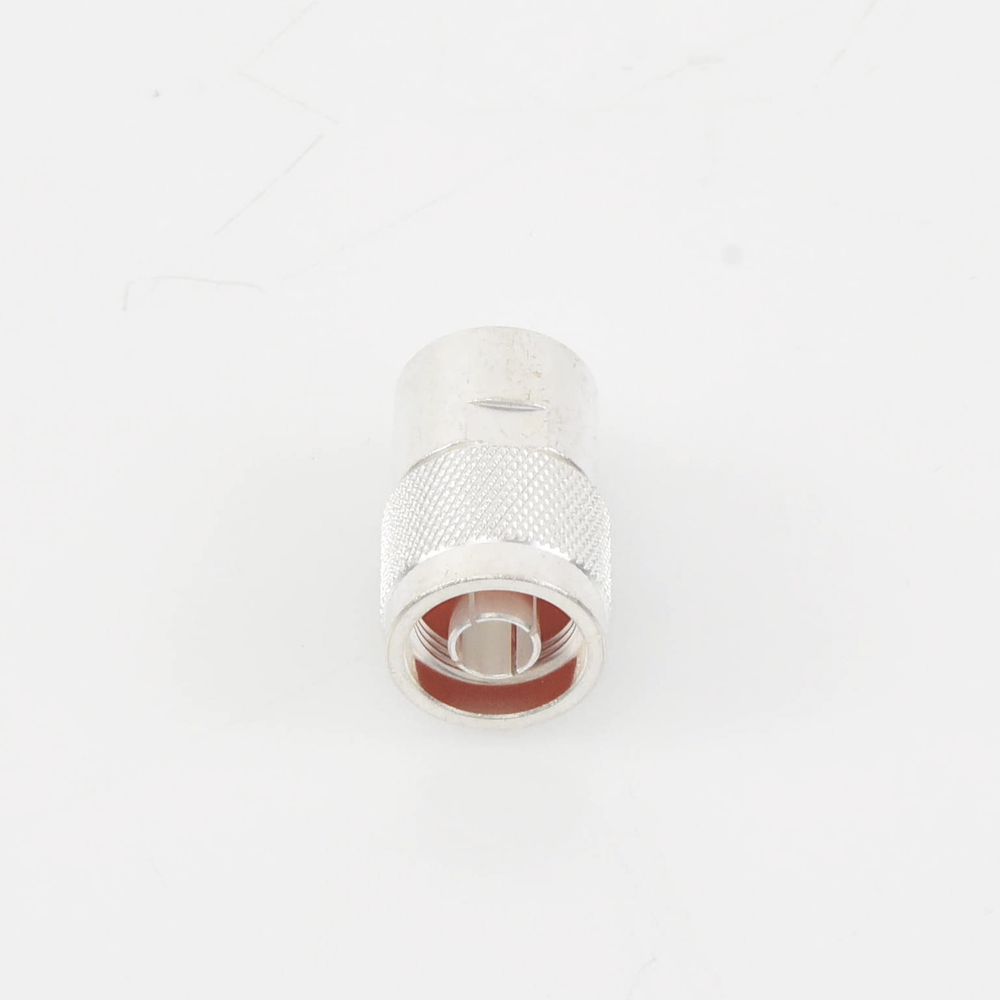 N Male Connector for Cables with AWG-11 or 13 Center Conductor, Type RG-8/U (BELDEN 8237), RG-213/U (8267), RG-214 (8268).