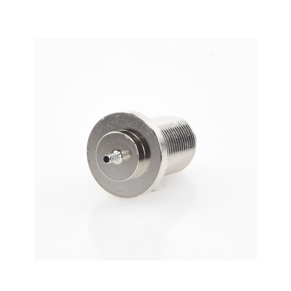 N Female Rear/Panel (Chassis) Mount Fold-Back Ring Connector (0.130") to RG-316/U type cables, 84316.